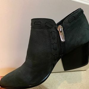 Vince Camuto block heel booties